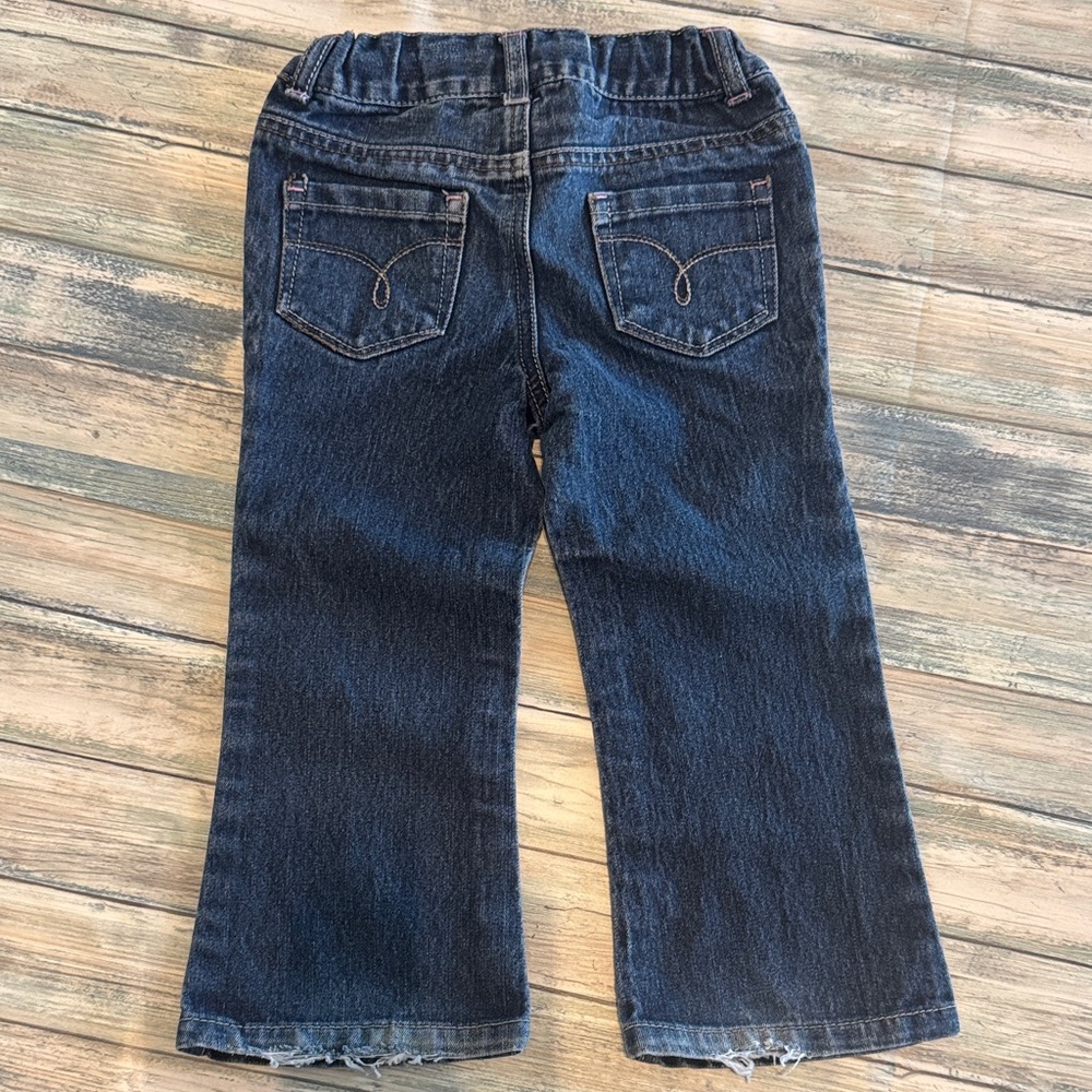 Toddler Girls Jeans - 4 pairs (Sz: 2T & 24 mos) - Picture 12 of 13